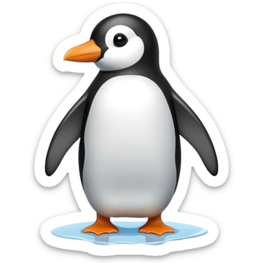 Penguin sticker