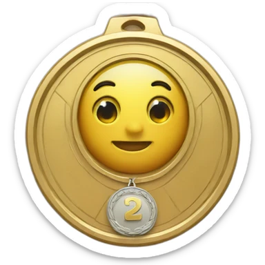 3rd place medal sticker