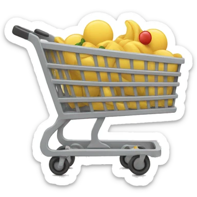 ecommerce shopping cart sticker