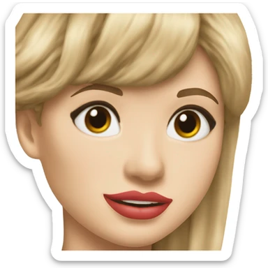 Taylor swifts 12th album sticker