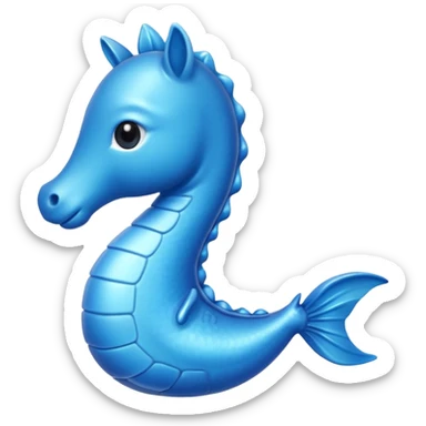 Peut tu me faire un emoji hippocampe sticker