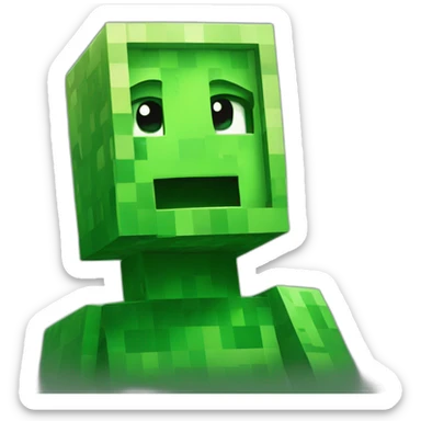 Creeper Minecraft  sticker