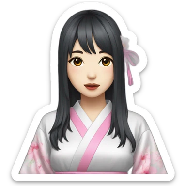 Japanese egirl sticker
