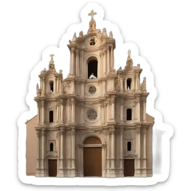 catedral de murcia sticker
