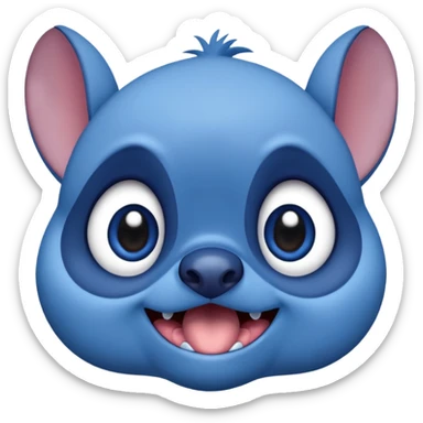 Stitch from Lilo And Stitch sticker