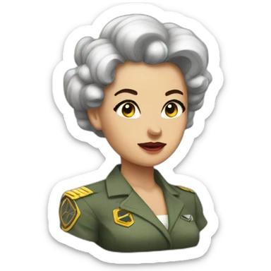 atomic bombshell sticker