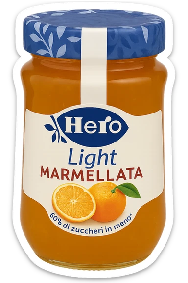 Marmellata Hero Light sticker