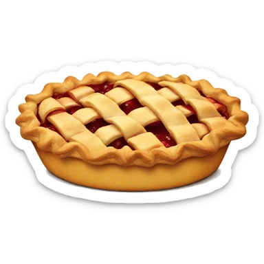 apple pie sticker