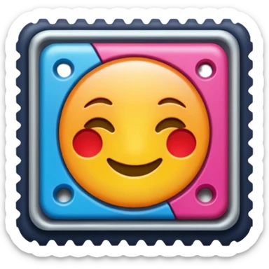 A singular Stamp is a small piece of paper or adhesive material used as evidence of payment for postage, often decorative sticker