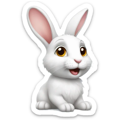 Rabbit  sticker