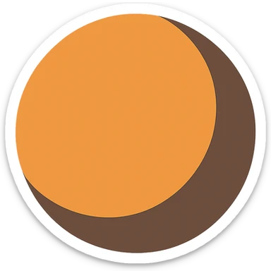 Flat design style ball sticker