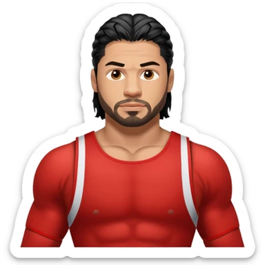 wwe wrestler roman reigns  sticker
