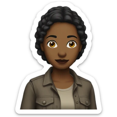 Lucile walking dead sticker
