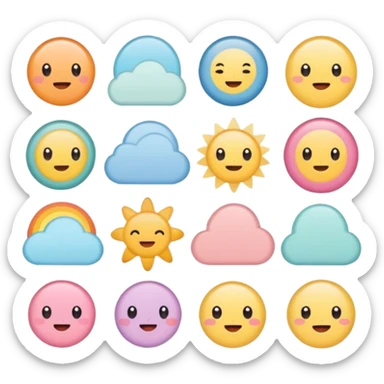 me gustan los stikers positivos de buenos dias  y mucha variedades diferentes quiero usarlos para mis redes , quiero los stikers astetic y que me sirvan para mis historias sticker