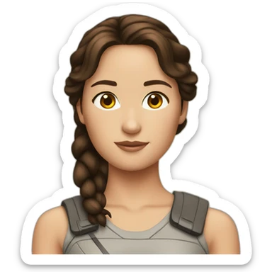 Katniss sticker