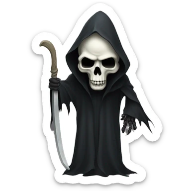 The Reaper of the death sticker