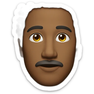 A MAN NAMED GOD sticker