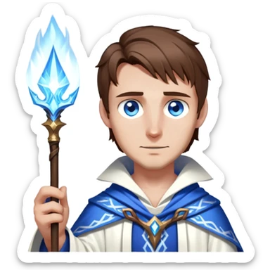 Frostborne Magician sticker
