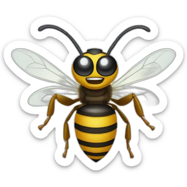 Hornet with a Raid sign sticker