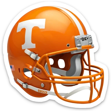 Tennessee football helmet sticker