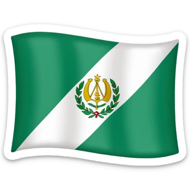 Un emoji de la bandera de Andalucia del este estilo 🇪🇸 sticker