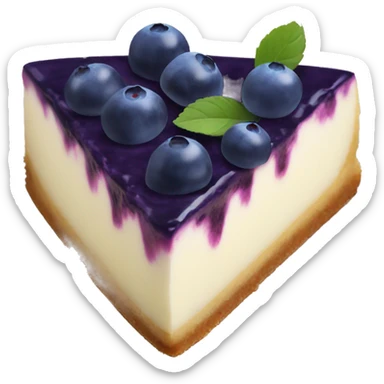 Blueberry Cheesecake  sticker