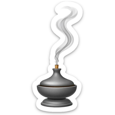 Incense pretty spiritual  sticker