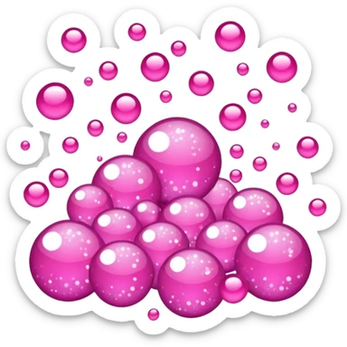 pink sparkles sticker