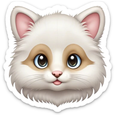 Cute baby animals sticker