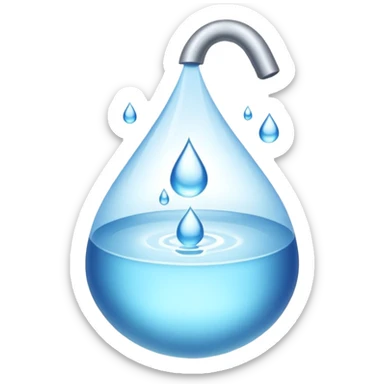 hot water sticker