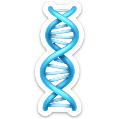 DNA Helix sticker