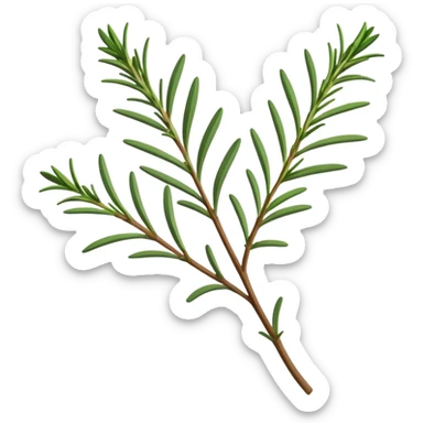 a sprig of rosemary sticker