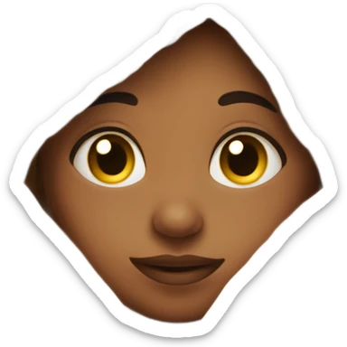 Cozy blanket girl sticker