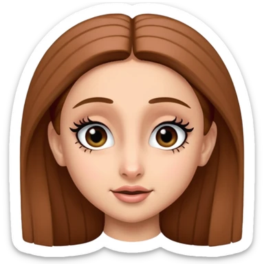 Merp face like Ariana grande in wicked  sticker