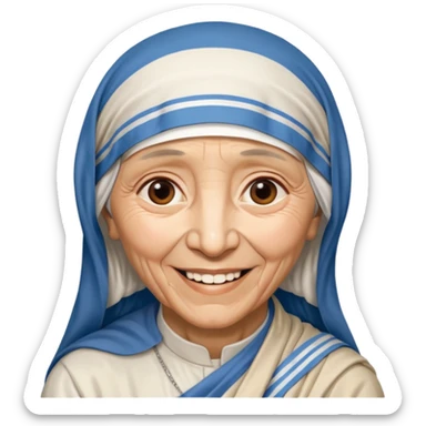 Mother Teresa sticker