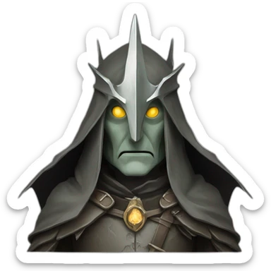 The witch king of the lord of the rings sticker
