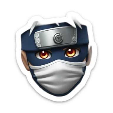 Kakashi WOth sharingan sticker