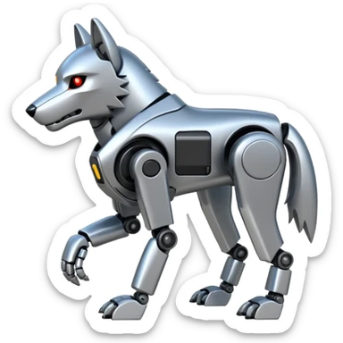 Gear Wolf full body  sticker