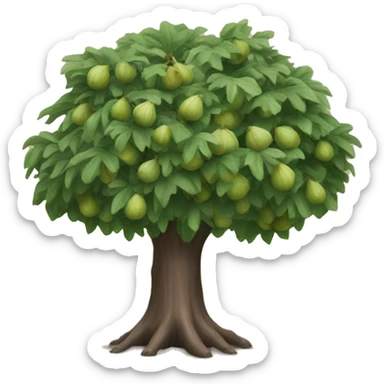 Fig tree sticker