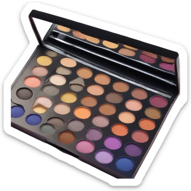 eyeshadow makeup palette sticker