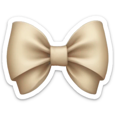 Neutral bow sticker