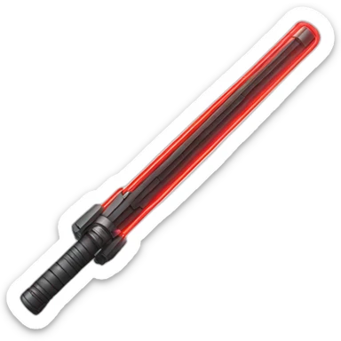 lightsaber red sticker