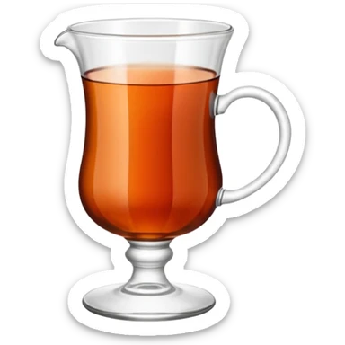Turkish tea glass  sticker