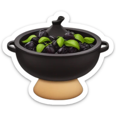 Prunes tajine sticker