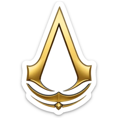 Assassin's creed simbol emoji sticker