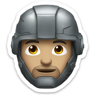 A war machine sticker