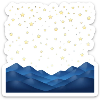 night time emotion simply sticker