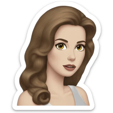 Lana del rey born to die  sticker