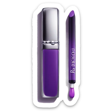 Purple Dior lipgloss sticker