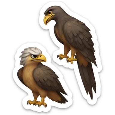 Hawk tuah and lunchly sticker